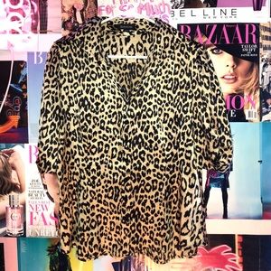 Chic Bebe half sleeve silk top